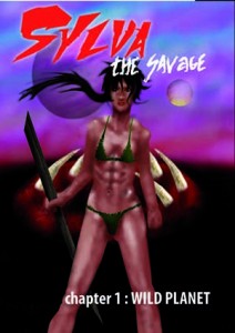 sylva the savage sexy heroine fighting monsters comic